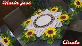 Tapete Irradiante em crochê com Maria José.