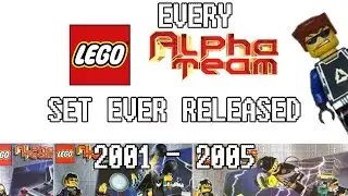 (OLD) Every LEGO Alpha Team Set Ever Made (2001 - 2005)