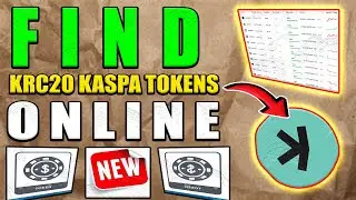 How To Find KRC20 Kaspa Tokens Online Tutorial (2025)