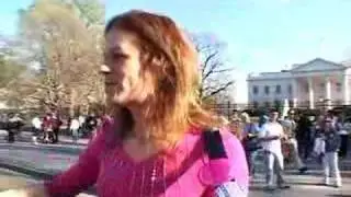 Activist Musician Midge Potts Plays and Sings @ White House