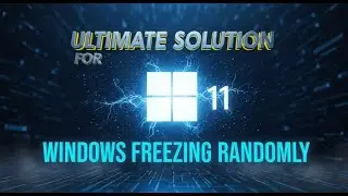 Fix Windows 11 Freezes Randomly Fix 2025 🛠️ | Permanent Solution