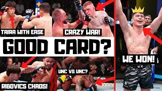 UFC Vegas 108 Event Recap Taira vs Park Full Card Reaction & Breakdown