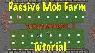 Tutorial: Simple Passive Mob Farm! |Best, Easy Minecraft 1.17+ Farms!