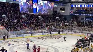 Kitchener Rangers Teddy Bear Toss 2024 (12/03/2024)