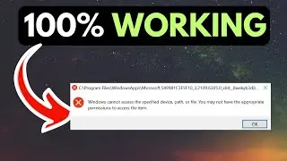 MSDT exe Error Windows cannot access the specified device, path or file in Windows 11 FIXED