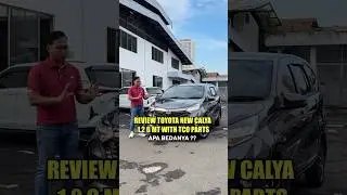 REVIEW TOYOTA NEW CALYA 1.2 G MANUAL 2025 WITH TCO PARTS || APA LEBIH BAIK DARI SIGRA R DELUX ??