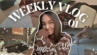 ✨📖 Reprise du boulot, projets & objectifs | Weekly Vlog #1 &ndash; 2026