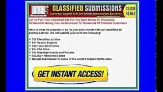 ✔ Classified Ads Submissions - 5 Reasons To Use This Service