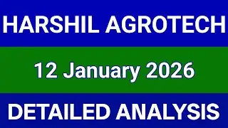 HARSHIL AGROTECH Share Technical Analysis | HARSHIL AGROTECH Share Price in Hindi | 12 January 2026