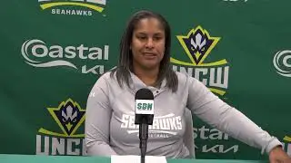 UNCW WBB Head Coach Nicole Woods | Postgame vs NC A&T, 02-28-25