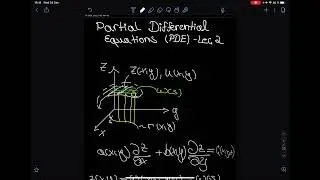 Second Order Partial Differential Equations - Method of Characteristics I