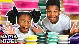 Slime Smoothie MONSTER in Fun School!! | Nadia Vs Nigel