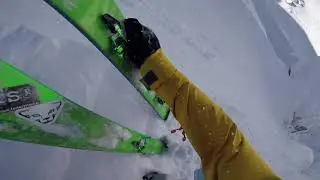 Self rescue without equipment - ski mountaineering - SZ greben Begunj&scaron;čice