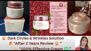 The Face Shop Pomegranate & 10% Collagen Eye Cream Review | Dark Circles & Wrinkles Solution