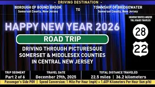 12/29/2025 &bull; Part 2 of 6 | Driving from Bound Brook to Bridgewater Township, New Jersey USA