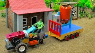 Lightning Disaster House On Fire   Diy Mini Bricks House Construction Science Project​