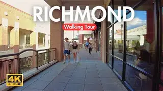 Richmond Virginia Summer Walking Tour | Short Pump Mall 4K