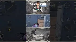 gameplay ❌ BACKCHODI ✅ ll 4xCLUTCH ll #bgmi #viral #gaming #shorts