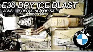 E30 BMW 325is with 200k KM - Dry Ice Cleaning - prep For Sale