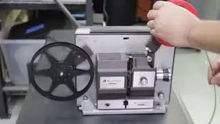 Feeding Film into Bell & Howell 8mm and Super 8mm Projectors