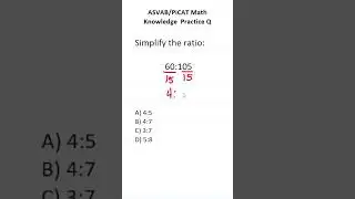 ASVAB/PiCAT Math Knowledge Practice Test Q: Ratios #acetheasvab with #grammarhero #afqt