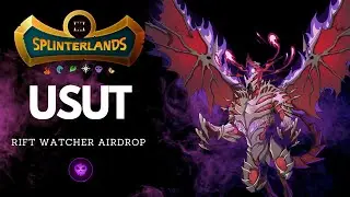 【Splinterlands】 USUT - how I had success with the rift watcher airdrop card, USUT (1)
