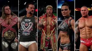 WWE 2K24 NEW CHARACTERS PACK