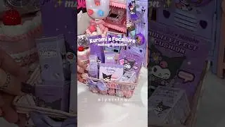 unboxing #Kuromi x Focallure makeup! 💜 #sanrio #kawaii #makeup #sanriogirl