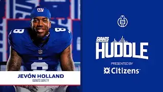 Jev&oacute;n Holland on the Giants' Secondary | Giants Huddle | New York Giants