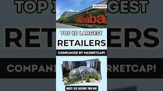 Top 10 Largest Retailers in the World by Market Cap 2025 🌍 | Amazon vs Walmart!