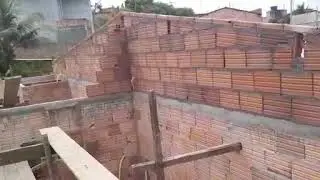 Paredis perfeita pra facilitar  o acabamento