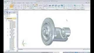 SOLID EDGE ST4 TUTORIAL - MODELING  A BRACKET USING SYNCHRONOUS TECHNOLOGY - PART1/3
