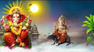 Hindu Devotiona | Shree Ganesha God Graphics Video l  HD | Copyright Free || naad yatra Studios ||