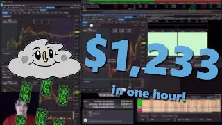 $1,233 Profit LIVE Day Trading the first hour | January 19, 2021