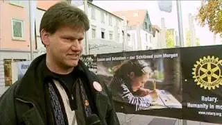 Rotarier Aktion gegen Polio in G&ouml;ppingen