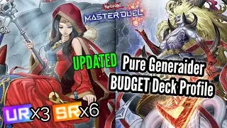 NEW Generaider BUDGET/F2P Deck Profile Yu-Gi-Oh! Master Duel post Dreaded Conspiracy JULY 2023