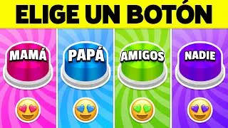 &iexcl;Elige un BOT&Oacute;N...! MAM&Aacute;, PAP&Aacute;, TUS AMIGOS o NADIE 🔴🔵🟡🟣