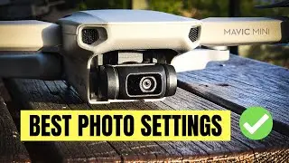 BEST MAVIC MINI PHOTO SETTINGS (+ BONUS TIP) // Mavic Mini Beginner Tutorial