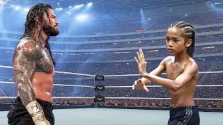 Roman reigns vs. Karate kid : full match - WWE 2K24 | 27 September 2025