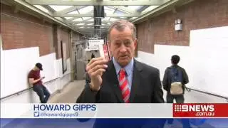 Seven News Sydney - Retirement of paper tickets on Transport for Opal Card (31/8/2014)