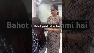 How to get straight hair | protein treatment | Botox hair treatment result |