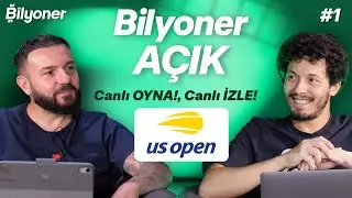 🎾📲💻 #usopen heyecanı Bilyoner'de başlıyor! | Zeynep S&ouml;nmez'in durumu | Aras Yetiş & Emre Yazıcıol #1