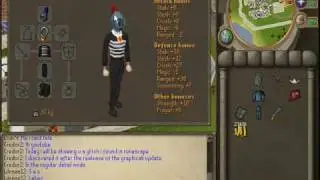 Runescape rune full helm glitch