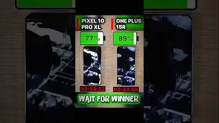 PIXEL 10 PRO XL VS ONE PLUS 15R !! BATTERY TEST