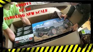 Распаковка Amewi AMXROCK RCX10 📦 ☣️ Радиоуправляемая модель автомобиля масштаба 1/10 ☣️ Toyota LC 70 RCX 10 YK-4102 / YK-4101