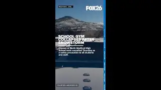700,000 pounds of snow cause roof to collapse at Oregon high school