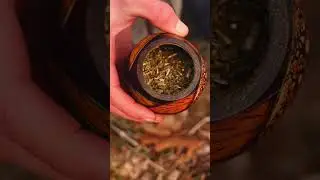 Making Yerba mate with Coffee Kettle and Wood Stove