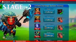Gothrak Barbarian stage 2, Easiest way to complete Limited hero stage