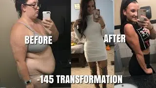 -145 Pound Weight Loss Transformation | Before and After Photos