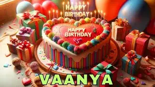 Happy Birthday Vaanya, Birthday Wishes, Birthday Song, WhatsApp Status, Today, hbd